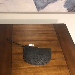 New! Ladies Leather Wristlet